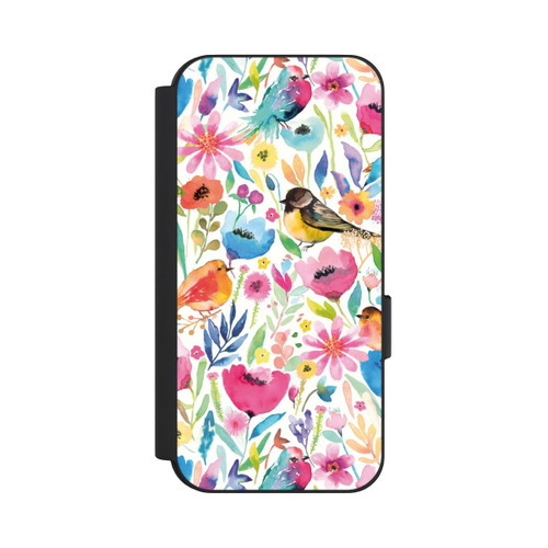 Google Pixel 9 NIVOflip Oiseaux et fleurs fantaisistes