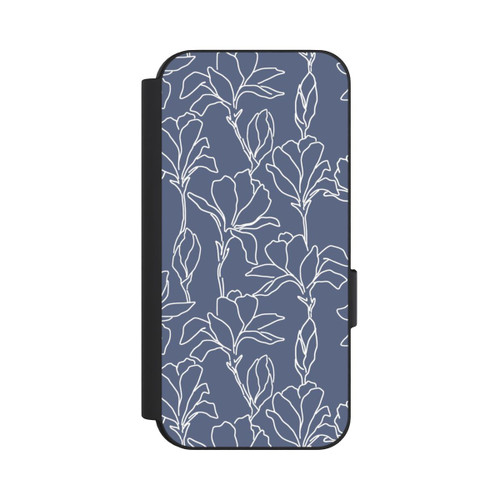 Google Pixel 9 NIVOflip Flower Silhouettes on Blue