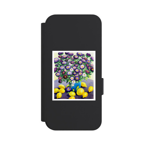 Google Pixel 9 NIVOflip Purple Asters and Lemons by Christopher Ryland