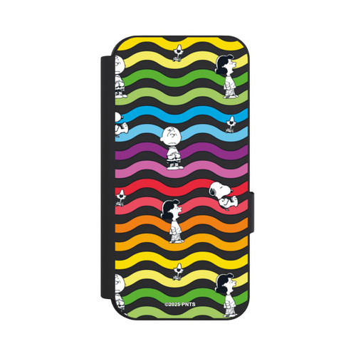 Google Pixel 9 NIVOflip Snoopy Pattern Rainbow Transparent