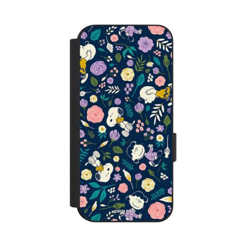 Google Pixel 9 NIVOflip Peanuts Dark Flower Pattern