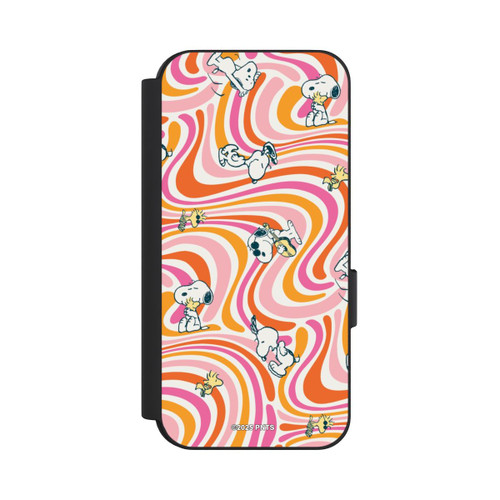 Google Pixel 9 NIVOflip Peanuts Hippie Pattern Orange