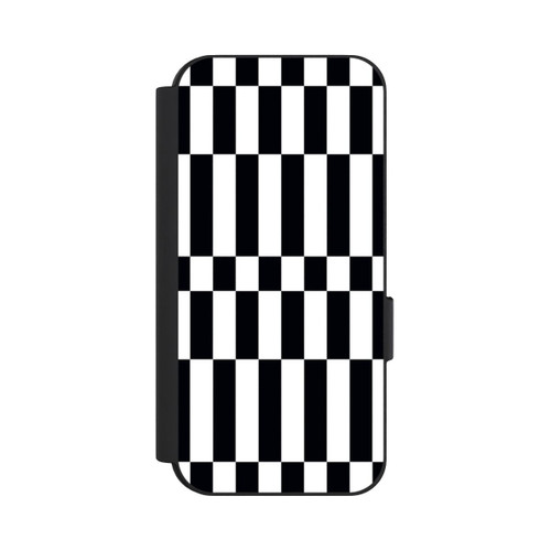 Google Pixel 9 NIVOflip Checked Abstract Bold Black and White Color Block