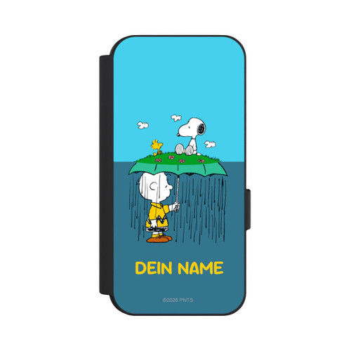 Google Pixel 9 NIVOflip Charlie Brown Regen Personalisierbar