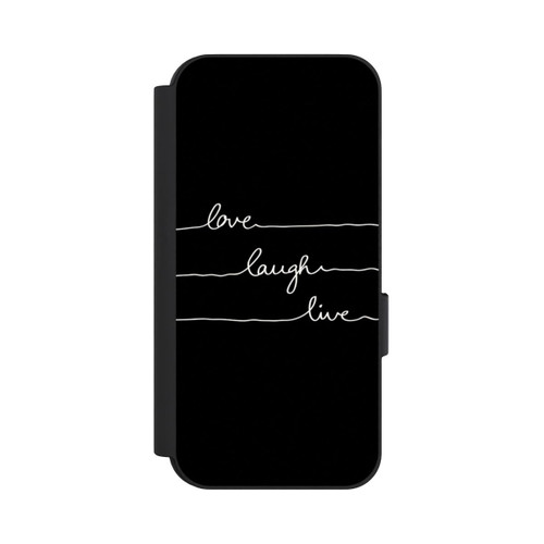 Google Pixel 9 Pro NIVOflip Love Laugh Live blanc/noir