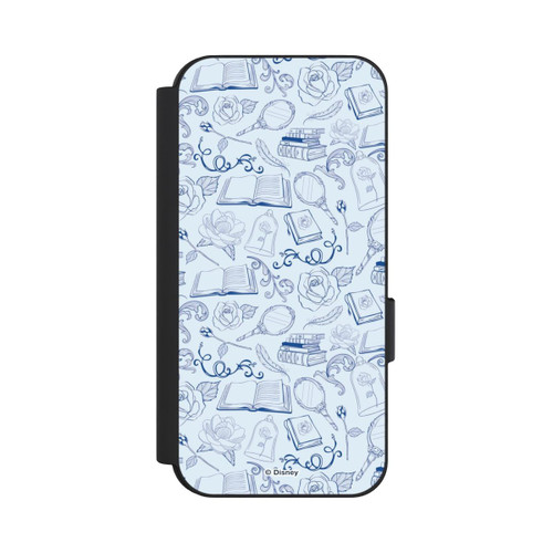 Google Pixel 9 Pro NIVOflip La Belle et la Bête Motif Bleu