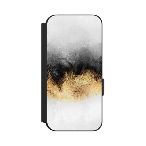 Google Pixel 9 Pro NIVOflip Grauer Himmelstaub Golddruck