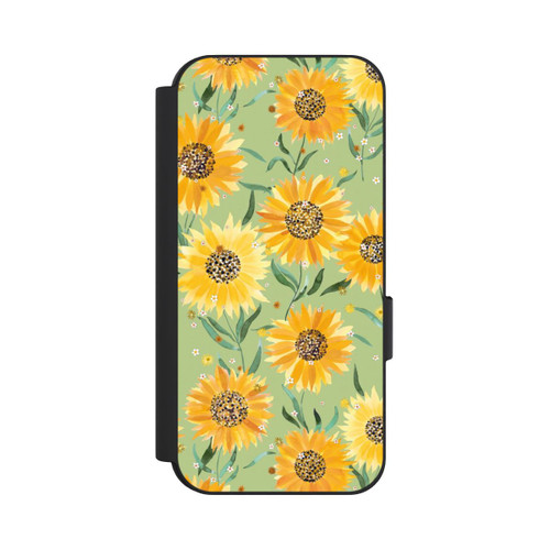 Google Pixel 9 Pro NIVOflip Sonnenblumen grün