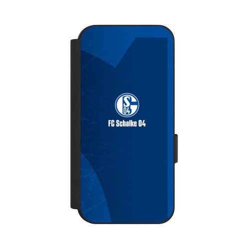 Google Pixel 9 Pro NIVOflip Schalke 04 Blauer Hintergrund Mit Logo