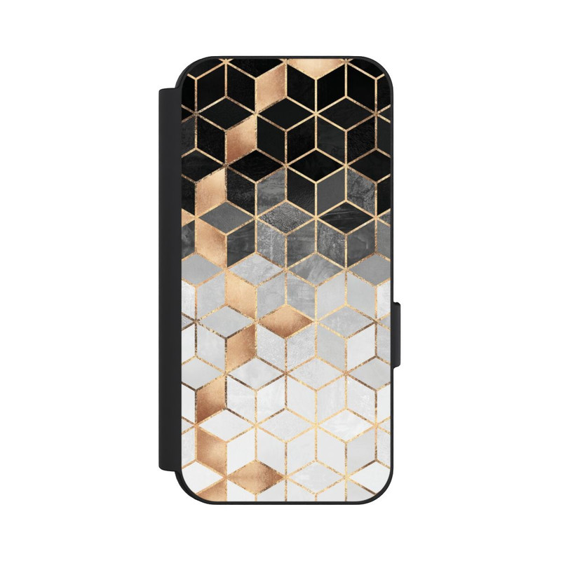 Pixel 9 Pro NIVOflip Cubes Sombres & Dorés