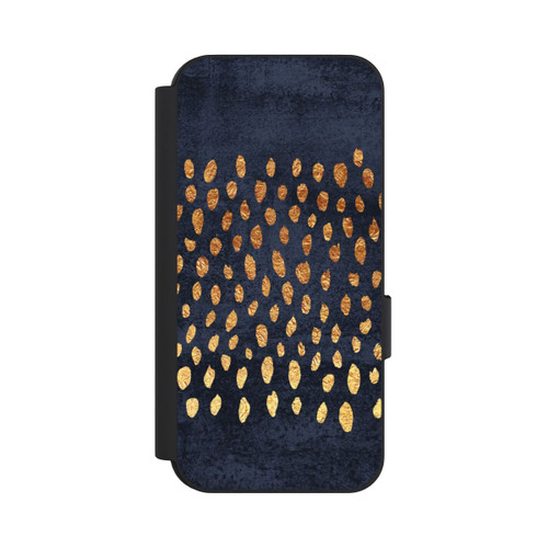 Google Pixel 9 Pro NIVOflip Muster Gold und Marine