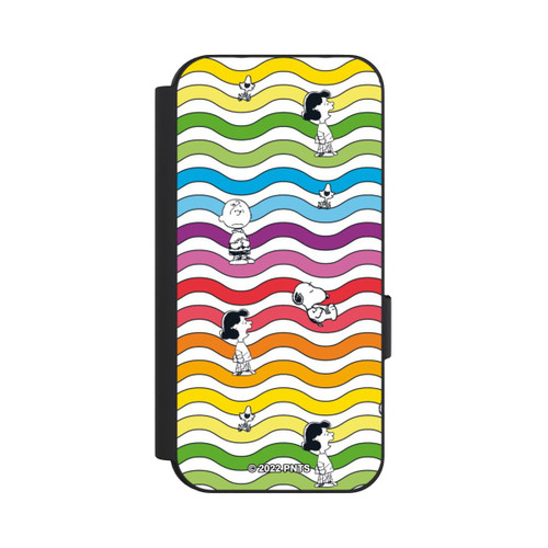 Google Pixel 9 Pro NIVOflip Snoopy Pattern Arc-en-ciel