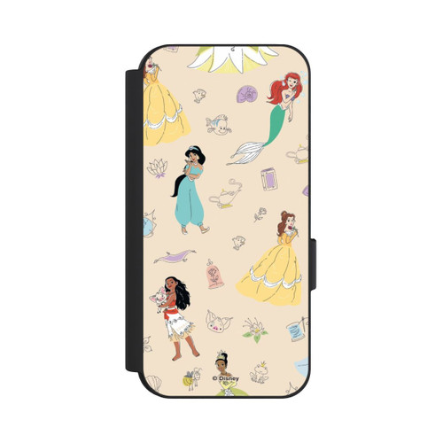 Google Pixel 9 Pro NIVOflip Princess Pattern Beige Disney Princess