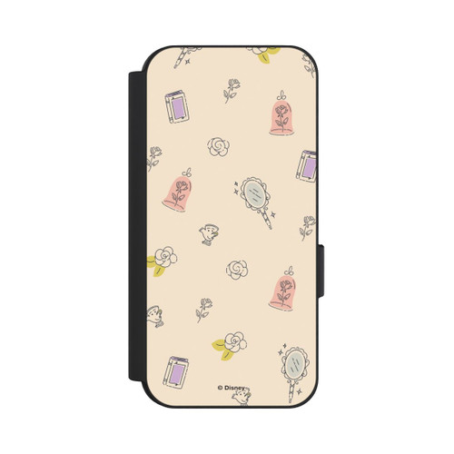 Google Pixel 9 Pro NIVOflip Princess Accessoires Pattern Beige Disney Princess 
