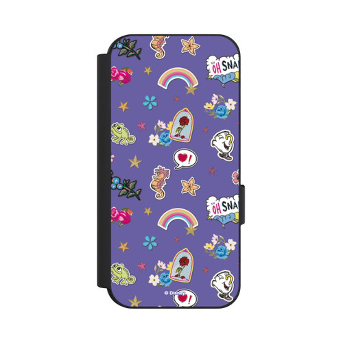 Google Pixel 9 Pro NIVOflip Princess Pattern Purple Disney Princess