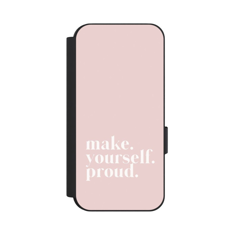 Pixel 9 Pro NIVOflip Make Yourself Proud Zitat - Altrosa
