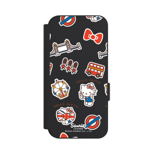 Google Pixel 9 Pro NIVOflip Hello Kitty Londoner Abzeichen Transparent