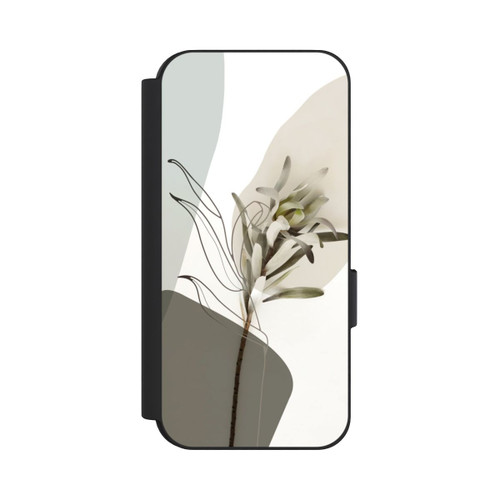 Google Pixel 9 Pro NIVOflip Boho Line Art Olivgrün