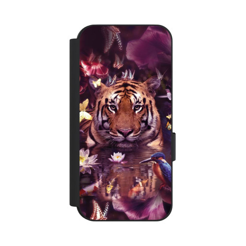 Google Pixel 9 Pro NIVOflip Tiger Blumenrahmen