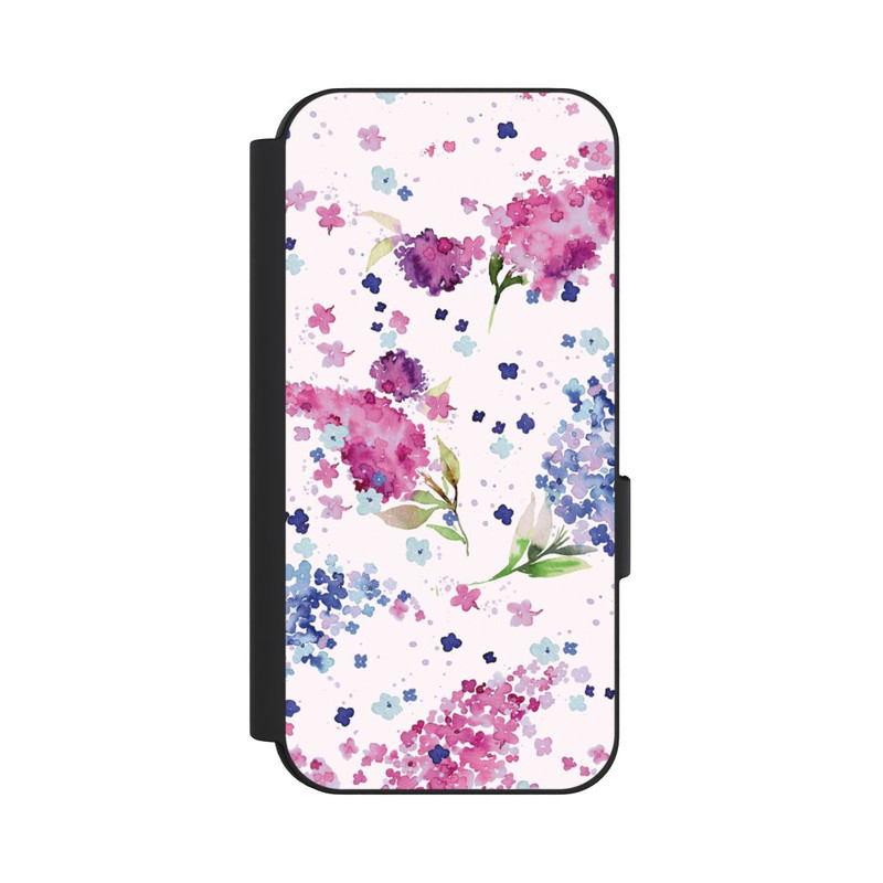 Pixel 9 Pro NIVOflip Hortensien Lila und Rosa Blumen