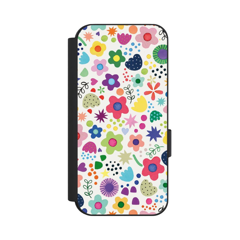 Pixel 9 Pro NIVOflip Fleurs psychédéliques colorées