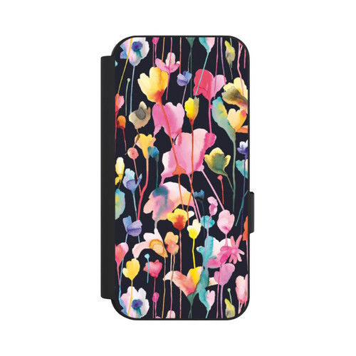 Google Pixel 9 Pro NIVOflip Fleurs sauvages Noir