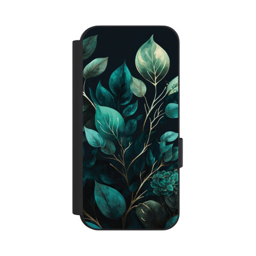 Google Pixel 9 Pro NIVOflip Eukalyptus dunkler Hintergrund