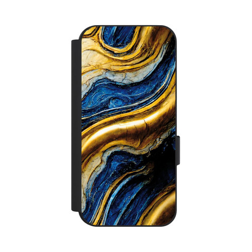 Google Pixel 9 Pro NIVOflip Structure Aspect Bleu Royal Et Or