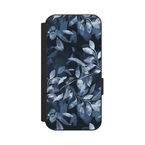 Google Pixel 9 Pro NIVOflip Aquarelle Feuilles Mystiques Marine