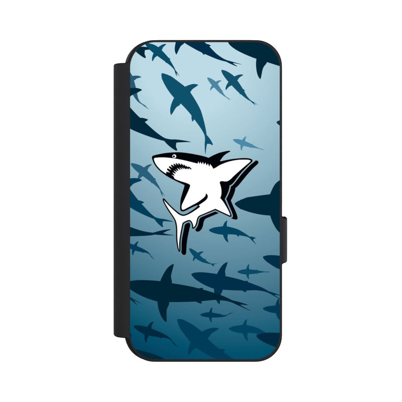 Pixel 9 Pro NIVOflip Haie Muster Blau