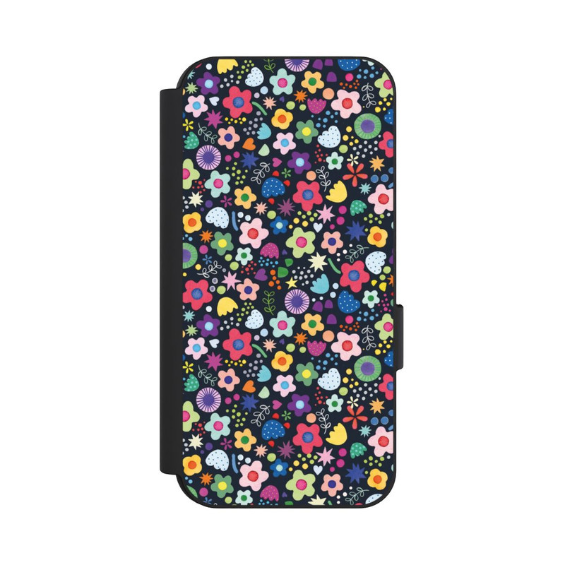 Pixel 9 Pro NIVOflip Psychedelic Flowers Multi Black
