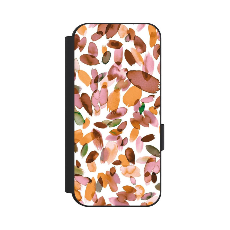Pixel 9 Pro NIVOflip Watercolor Petal Stains Orange