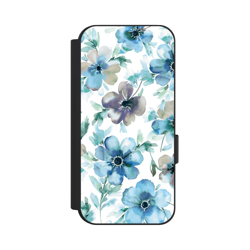 Pixel 9 Pro NIVOflip Blaues Blumenmuster Trendy