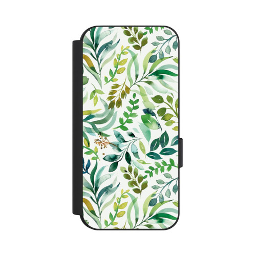 Google Pixel 9 Pro NIVOflip Aquarell Palmenblätter Botanisch Grün