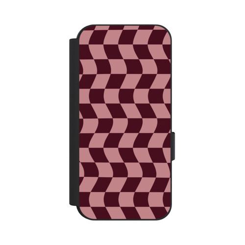 Google Pixel 9 Pro NIVOflip Schachbrett Rot-Rosa