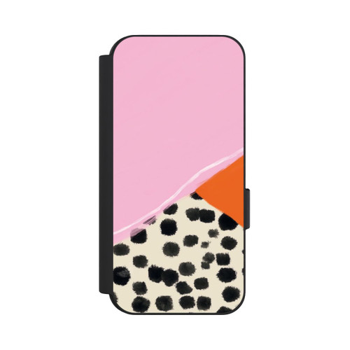 Google Pixel 9 Pro NIVOflip Pink and Orange Modern Art with Dots
