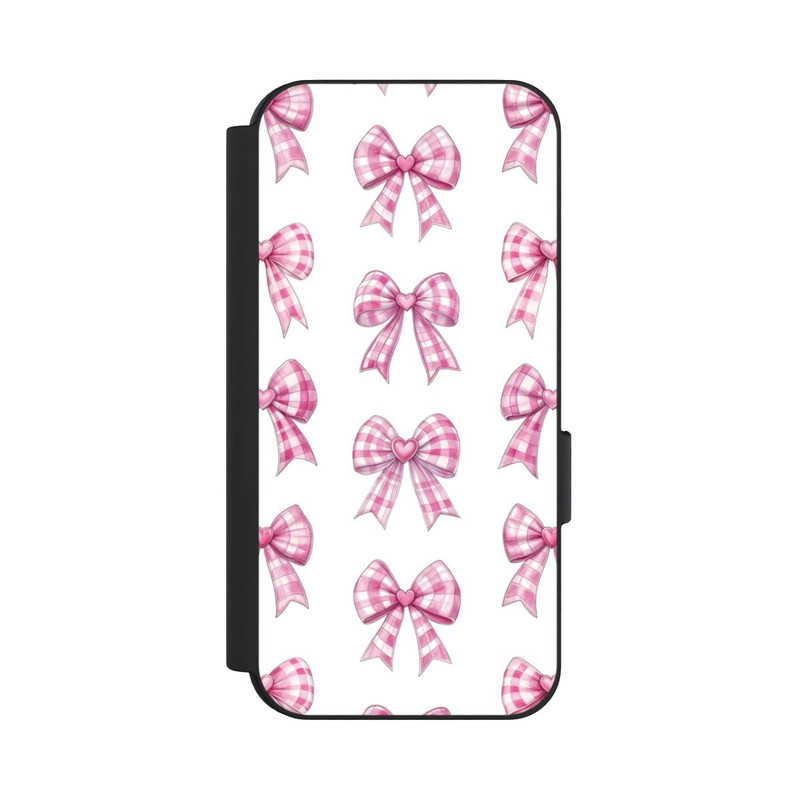 Pixel 9 Pro NIVOflip Pink Gingham Hearts and Bows