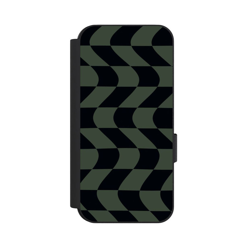 Pixel 9 Pro NIVOflip Checked Pattern Green Black