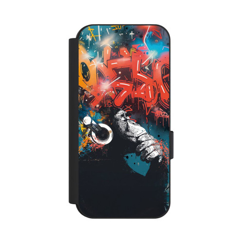Google Pixel 9 Pro NIVOflip Affe Stereo Kopfhörer Graffiti Street Art