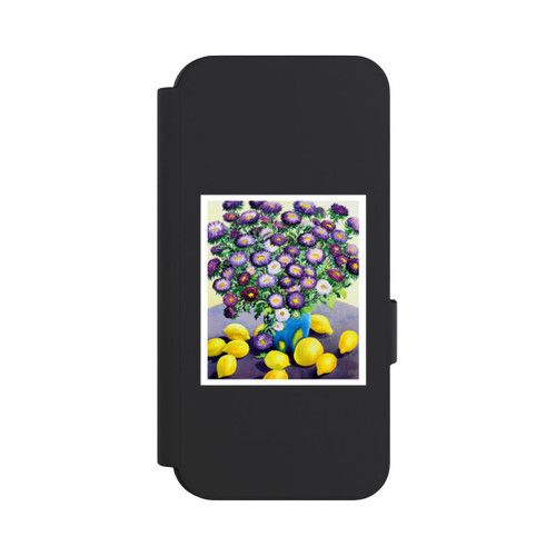 Google Pixel 9 Pro NIVOflip Purple Asters and Lemons by Christopher Ryland