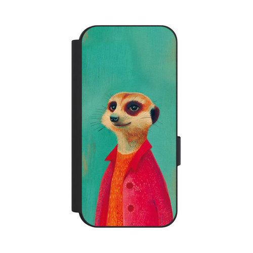 Google Pixel 9 Pro NIVOflip Meerkat Green Illustration