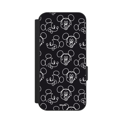 Google Pixel 9 Pro NIVOflip Disney Mickey Muster Schwarz