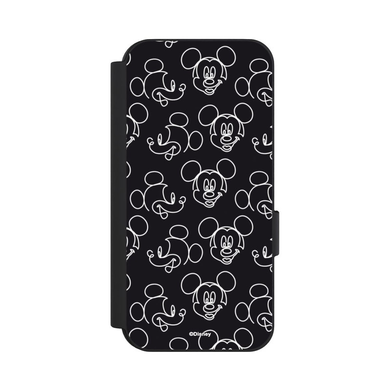 Pixel 9 Pro NIVOflip Disney Mickey Muster Schwarz