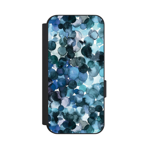 Google Pixel 9 Pro NIVOflip Watercolor Dots Blue Pattern