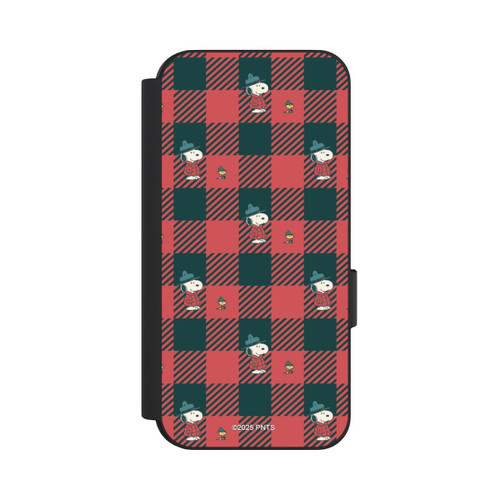 Google Pixel 9 Pro NIVOflip Peanuts Red Tartan Pattern