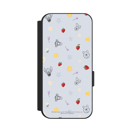 Google Pixel 9 Pro NIVOflip Winnie the Pooh and Friends Strawberry Pattern Blue