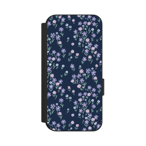 Google Pixel 9 Pro NIVOflip Dark Blue Floral Theme