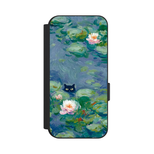 Google Pixel 9 Pro NIVOflip Katze im Teich Gemälde