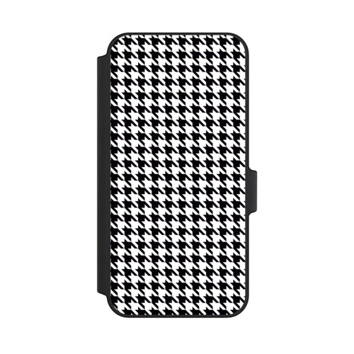 Samsung Galaxy A15 5G NIVOflip Hahnentritt Schwarz Weiß