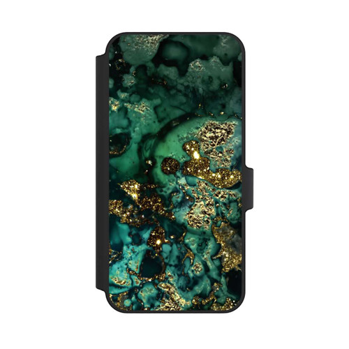 Samsung Galaxy A15 5G NIVOflip Marbre Cyan Scintillant